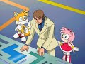 Sonic X Comparison Nelson Tails Amy Enter The Reservoir Control Area Japanese VS English 