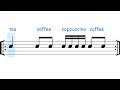 3 Basic Musical Rhythms With Drinks For Beginners Kids 