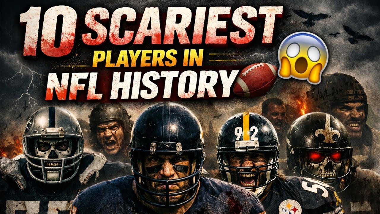 10 Scariest Players in NFL History 😱🏈 @Dhariel_Sports#sports #nfl - YouTube