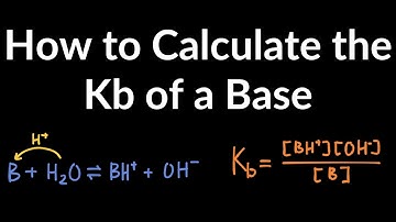 How to Calculate Kb (Base Dissociation Constant) of a Weak Base Shortcut, Problems, and Examples