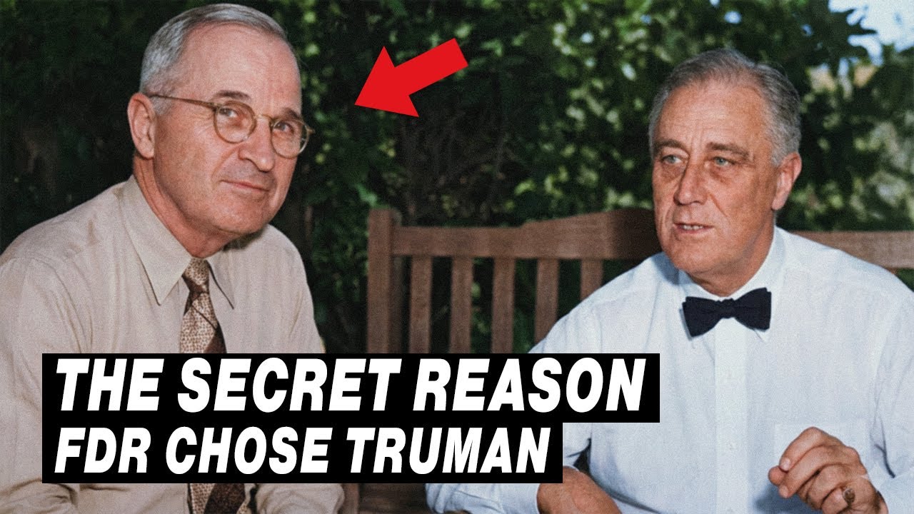 Why Roosevelt Chose Truman For VP, Who Became President 82 Days Later?