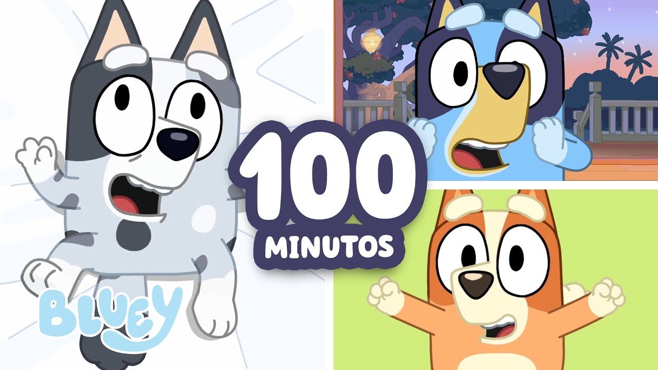 EPISODIOS COMPLETOS DE BLUEY 💙 ✨ | 2 HORAS 😯 | Bluey Español Canal Oficial