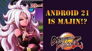 Dragon Ball Fighterz Android 21 Is Majin? Birth Of Majin Bae