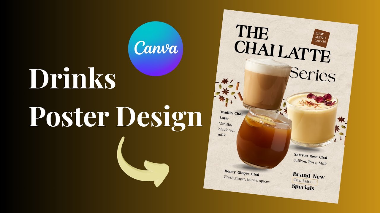 Advertising Poster design | Creative Canva Tutorial