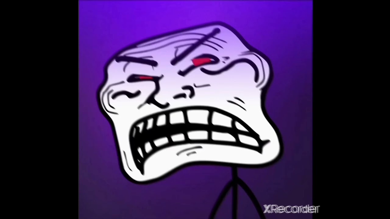 Troll Face Becoming Angry Extended!  (18 Phase)