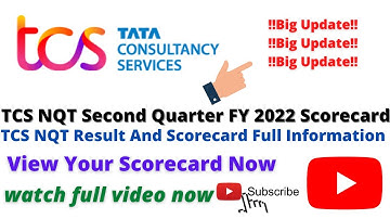 TCS NQT result / Check Your Scorecard / Big Update /  B.Tech career Guide / #Job #B.Tech #Career