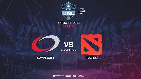 CompLexity vs Test123, ESL One Katowice, NA Qualifier, bo3, game 2 [Lum1Sit]