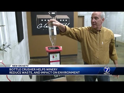 New technology turns glass bottles into sand, reduces waste