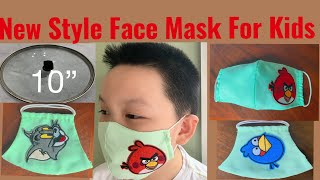 I am sharing with you the easiest and cutest face mask for kids that
everyone can do your especially when back to school so they show off
their ...