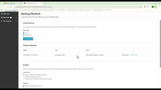 How to backup and restore website in Hostnirvana?