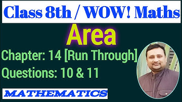 WOW Maths Class 8 Ch 14 Run Through | WOW Maths Class 8 Ch 14 Run Through Q 10 | Maths Ki Ghanti