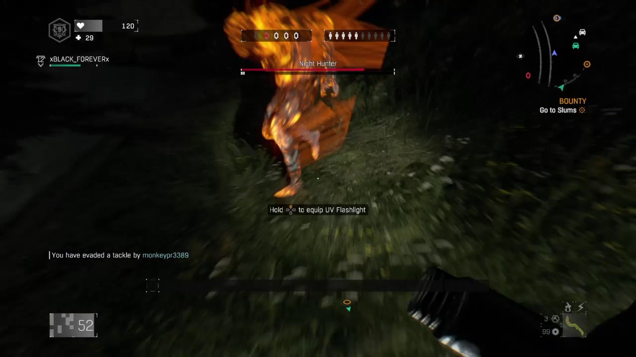 Dying Light Another Impact Bolt Kill On Try Hard Night Hunter