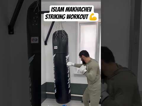 Islam Makhachev striking workout 💪
