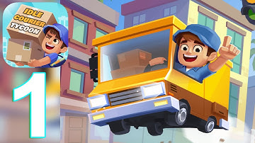 Idle Courier Tycoon Gameplay Walkthrough Part 1 (IOS/Android)