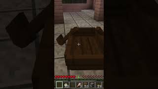 Im bored so lets play with a boat inside Clip 26 #minecraft #minecraftcrops #minecraftmods