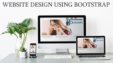 Create a Complete Responsive Website using Bootstrap 4||Make webpage using Bootstrap