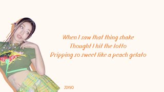 TWICE (트와이스) PEACH GELATO Lyrics (English) Color Coded