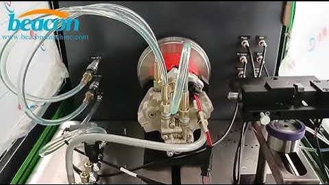 CR1017 common rail test bench in production