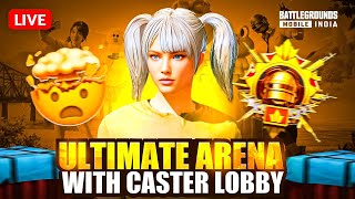 BGMI LIVE CUSTOM ROOM | BGMI LIVE | ULTIMATE ARENA HARD LOBBY ❤️‍🔥 #shorts #live