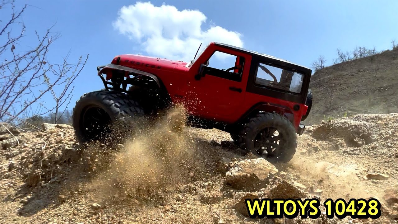 wltoys 10428 offroad adventure, Jeep Wrangler Rubicon, rc crawler, 웰토이