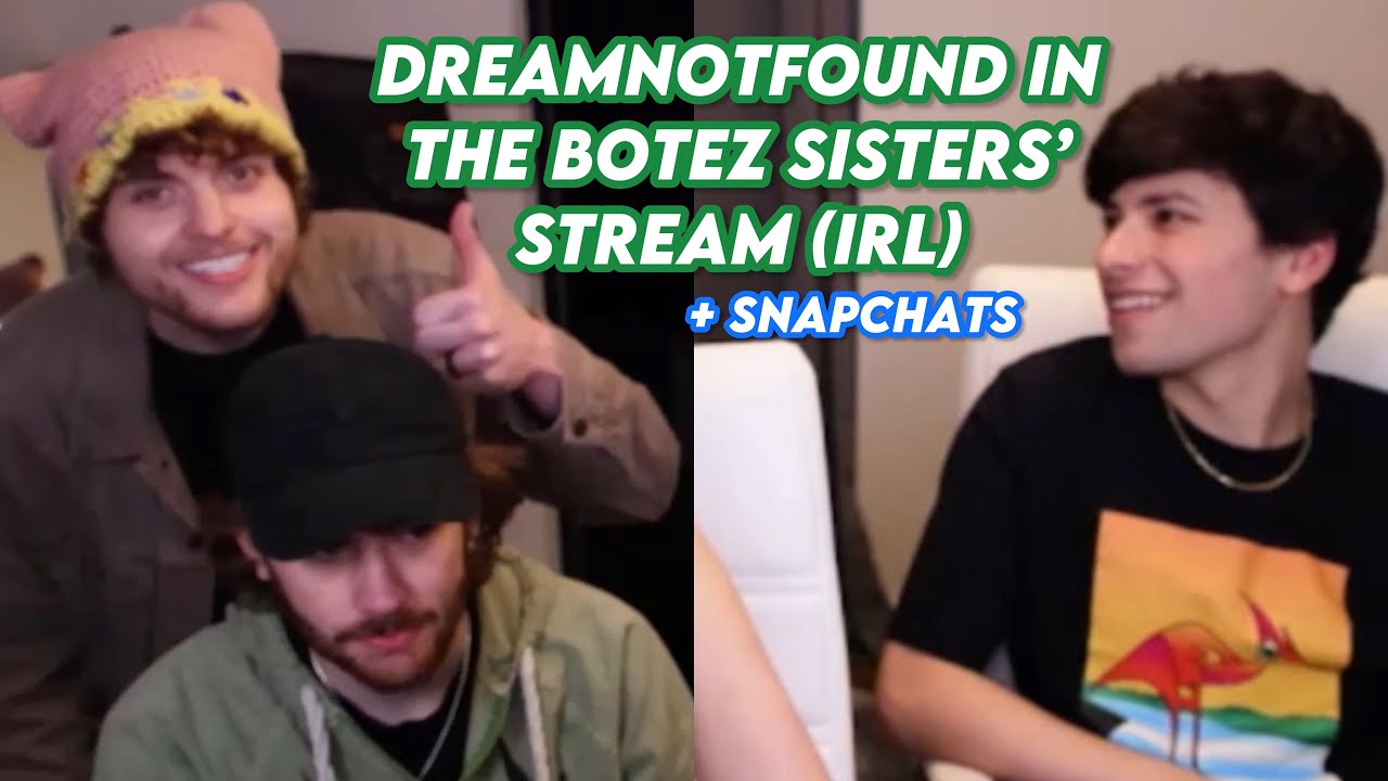 dreamnotfound moments from the botez’ stream (january 27, 2023)