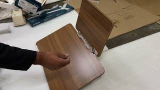 Dual Reading & Writing Stand Installation Guide | Adjustable Height & Angle Setup (BG-5LW)