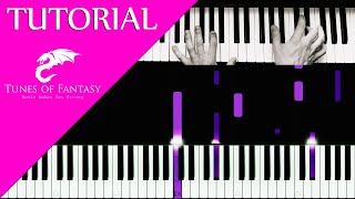 Beautiful Piano Tutorial - Lovely by Florian Bur & Tunes of Fantasy chords