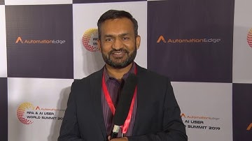 Manoj Karade, vElement on AutomationEdge RPA & AI User World Summit 2019 (With Subtitle)