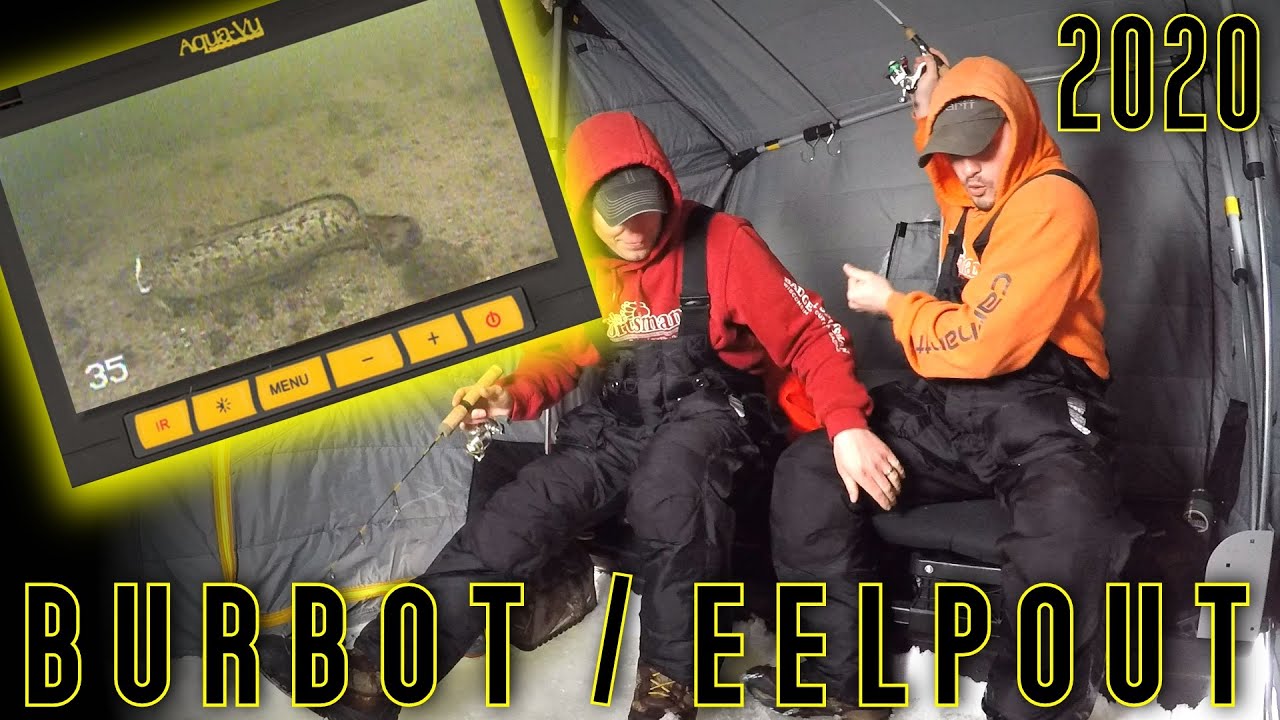 Подледная рыбалка на налима/угря с подводной камерой в 2020 году!