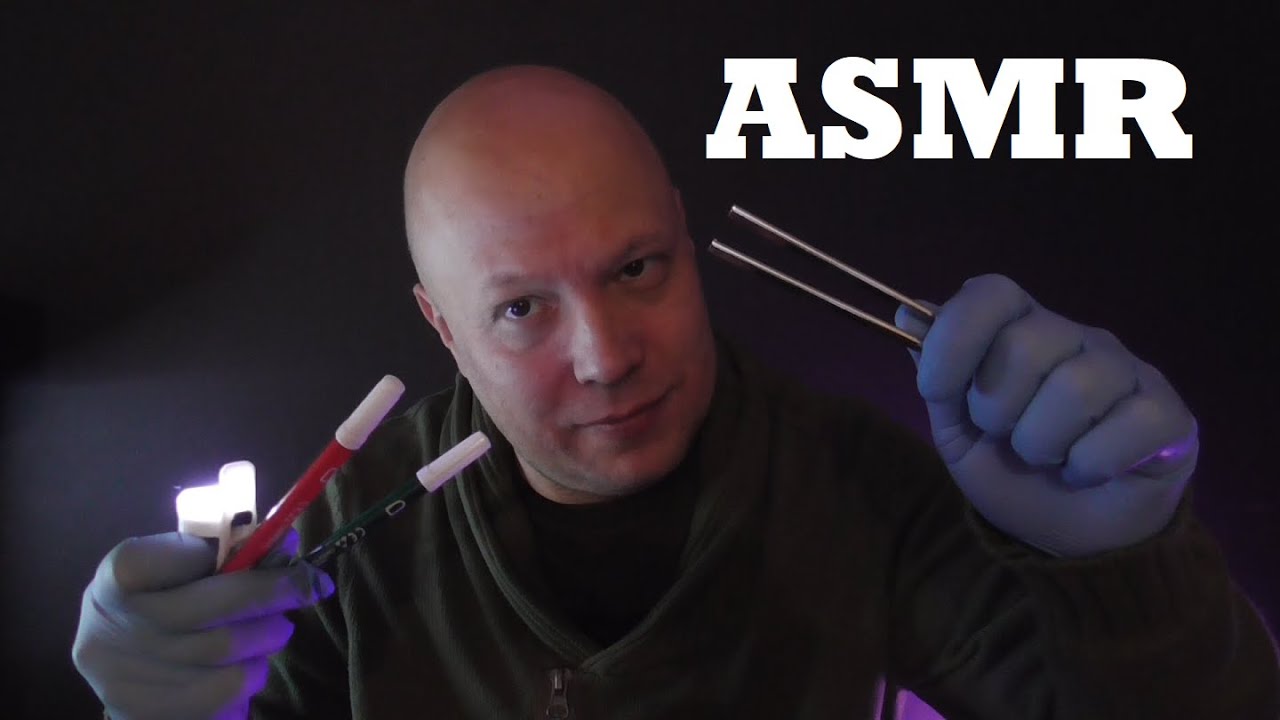 ASMR SUOMI - Cranial Nerve Exam *aivohermotutkimus*