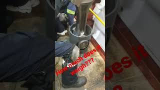 Most People Dont Seem To Believe How Heavy A 28 Liter Piston Is, How Heavy Do You Think It Is?