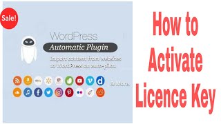 How to Activate WP Automatic Plugin Licence Key - WordPress Automatic Plugin | Reo Ranjan Tech