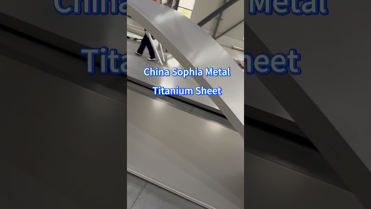 China Sophia  Metal titanium Nhà sản xuất kim loại titan 