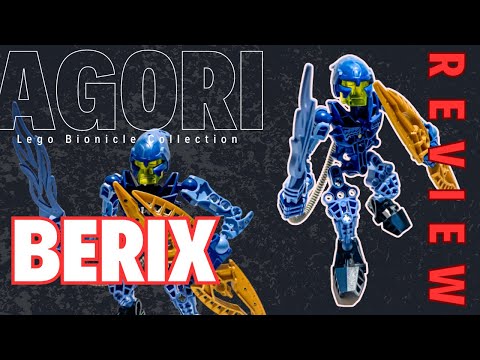 YouTube thumbnail: Lego Bionice Review - Berix (8975)