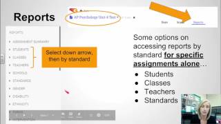 Gradecam Linking Standards and Reports Tutorial