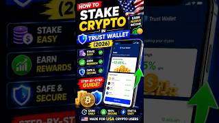 Trust Wallet Staking Tutorial For Beginners 🚀