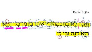 Daniel 2:30a