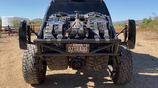 Chevy Prerunner back half, bed cage, long travel, suspension