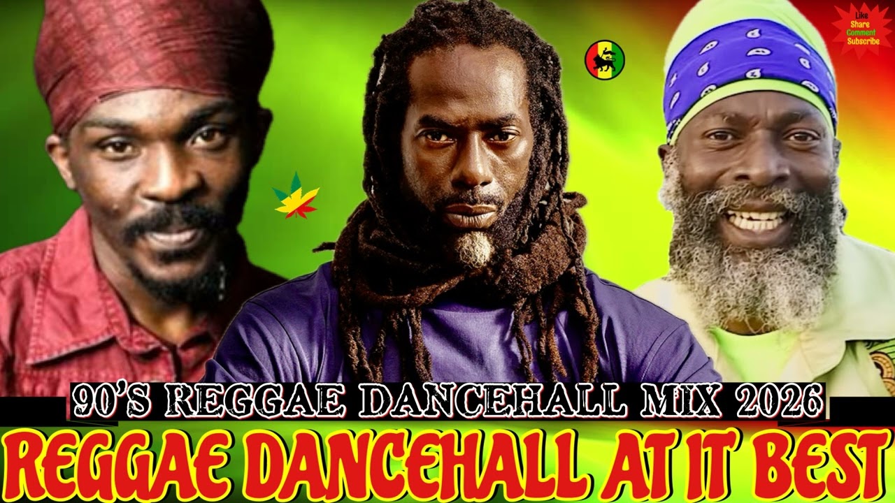 90's Reggae Dancehall At It Best Mix 2026! Ft. Buju Banton