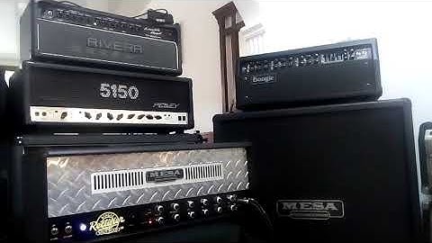 MESA Single Rectifier 50 / RIVERA Knucle Head ShootOut
