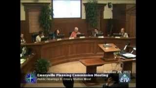 Emeryville Planning Commission - Oct 24, 2013 - FULL MEETING