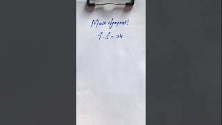 A Nice Olympiad Exponential Problem | Can You Solve This? #maths #khanx #mathematics #mathstricks