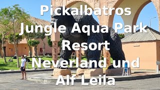 Viel Action im Pickalbatros Jungle Aqua Park Resort Neverland, Alf Leila Wa Leila Hurghada Ägypten