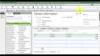 QuickBooks - Terms List 2016