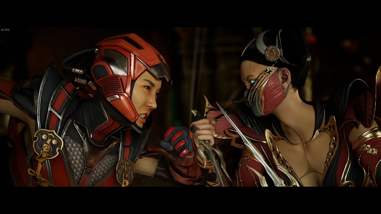 Female Sektor + Sonya Blade Vs Sub Boss Mileena 