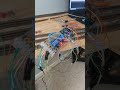 Track work for the new station is done. Don't mind the ugly wiring...