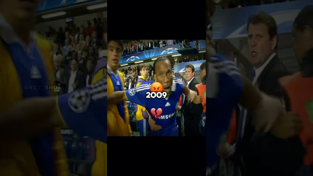 Drogba Then vs Now 😂