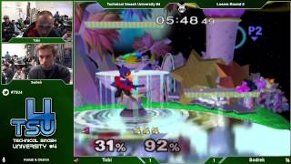 Tsu4 - Tobi Falco Vs. Sodrek Fox - Losers Round 5 - Super Smash Bros. Melee