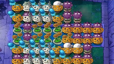 [Pvz mobile] Maximalist Cobless | Survival Fog Endless