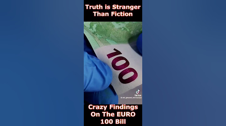 Spooky Unbelievable Findings On 100 EURO Bill | INSANE!!!